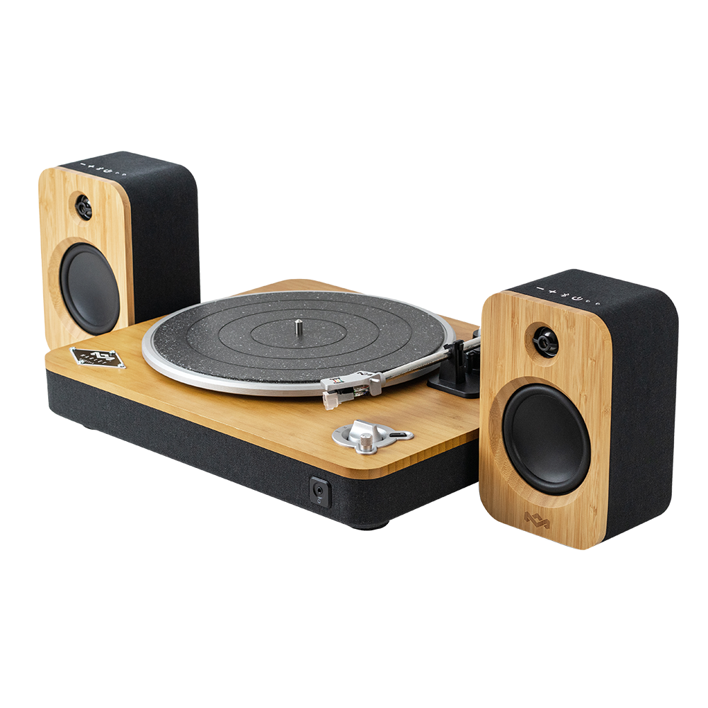 Stir It Up Wireless Turntable & Get Together Duo Speaker