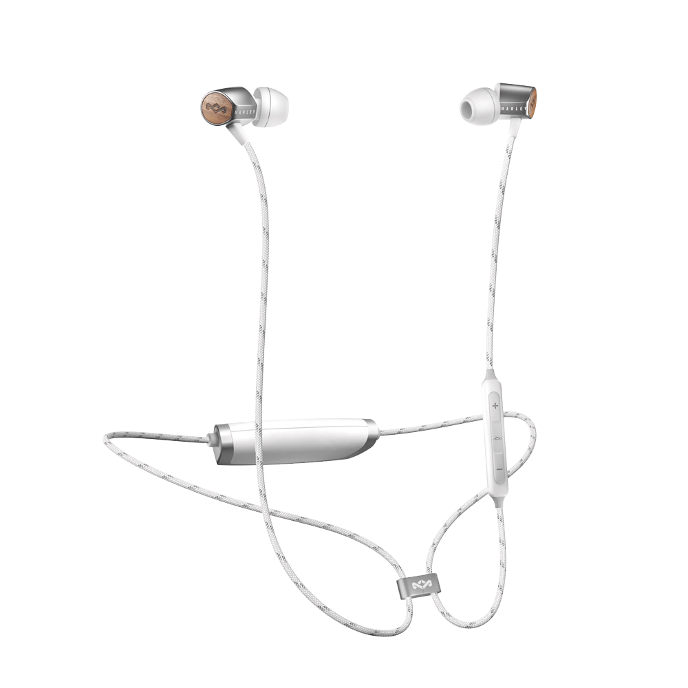 House of Marley Uplift 2 Wireless Bluetooth Headphones - Silver