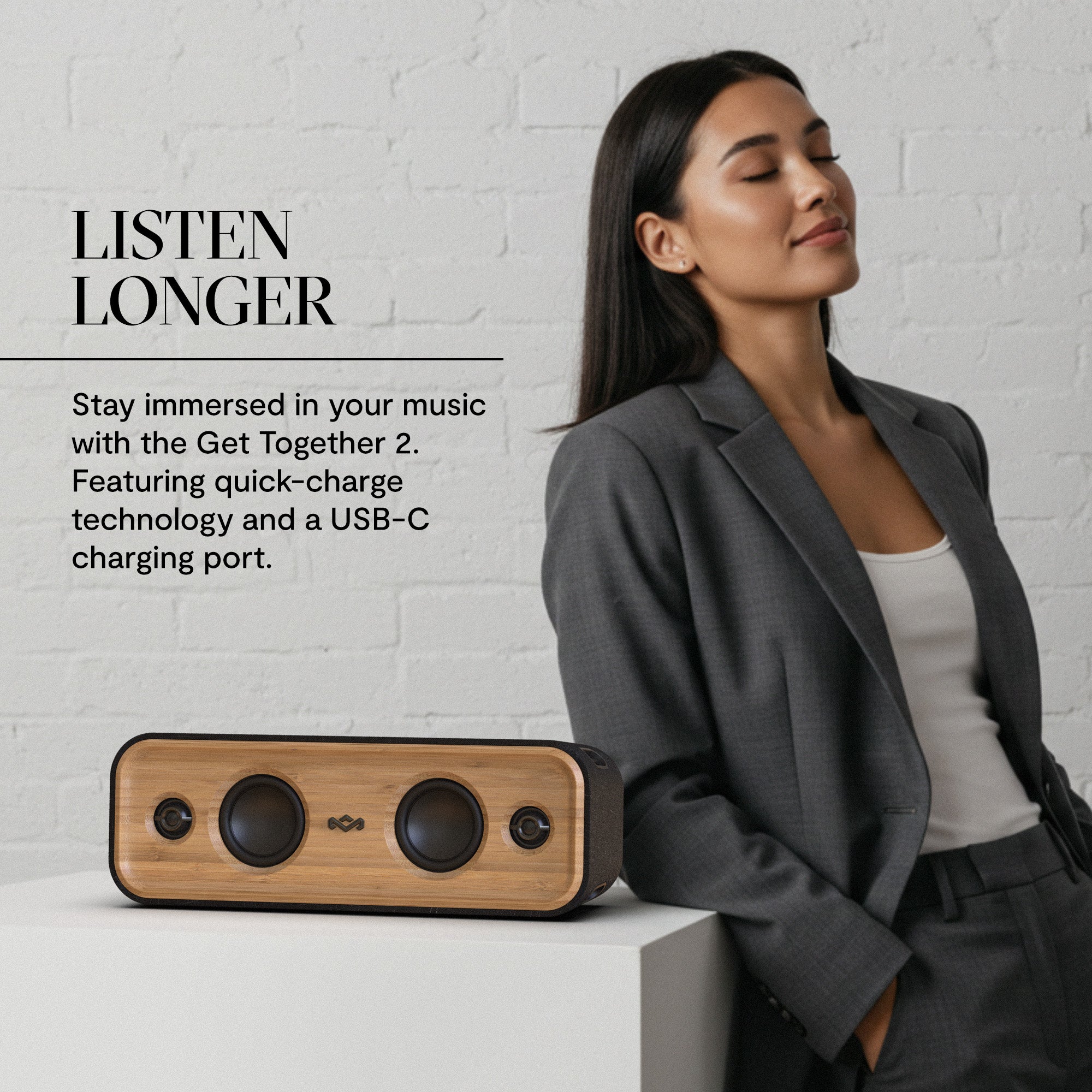 スピーカー・ウーファー MARLEY Get Together 2 Get Together 2 Mini Portable Bluetooth® Speaker | The House