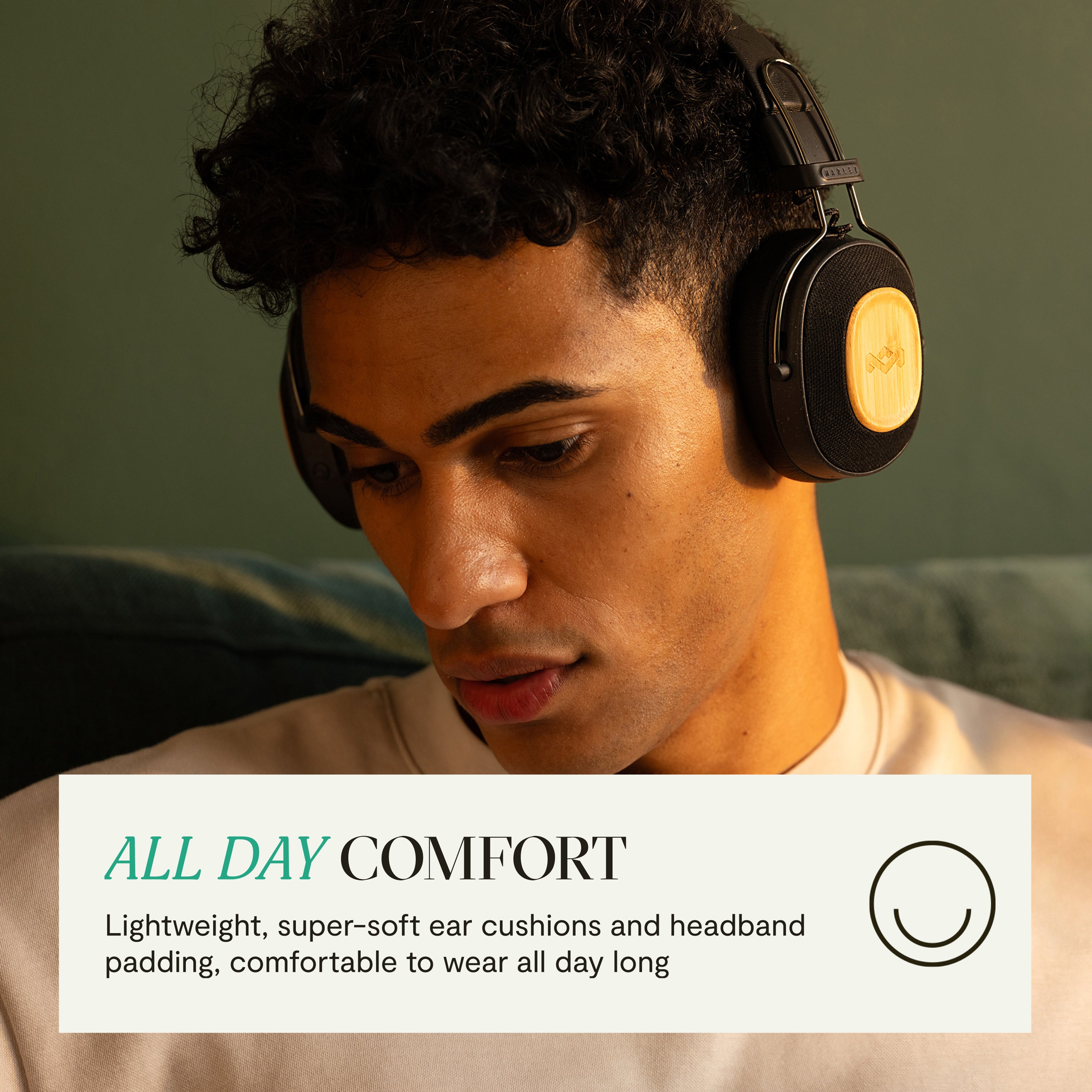 Positive Vibration Riddim Headphones | House of Marley Positive Vibration Riddim Headphones | House of Marley