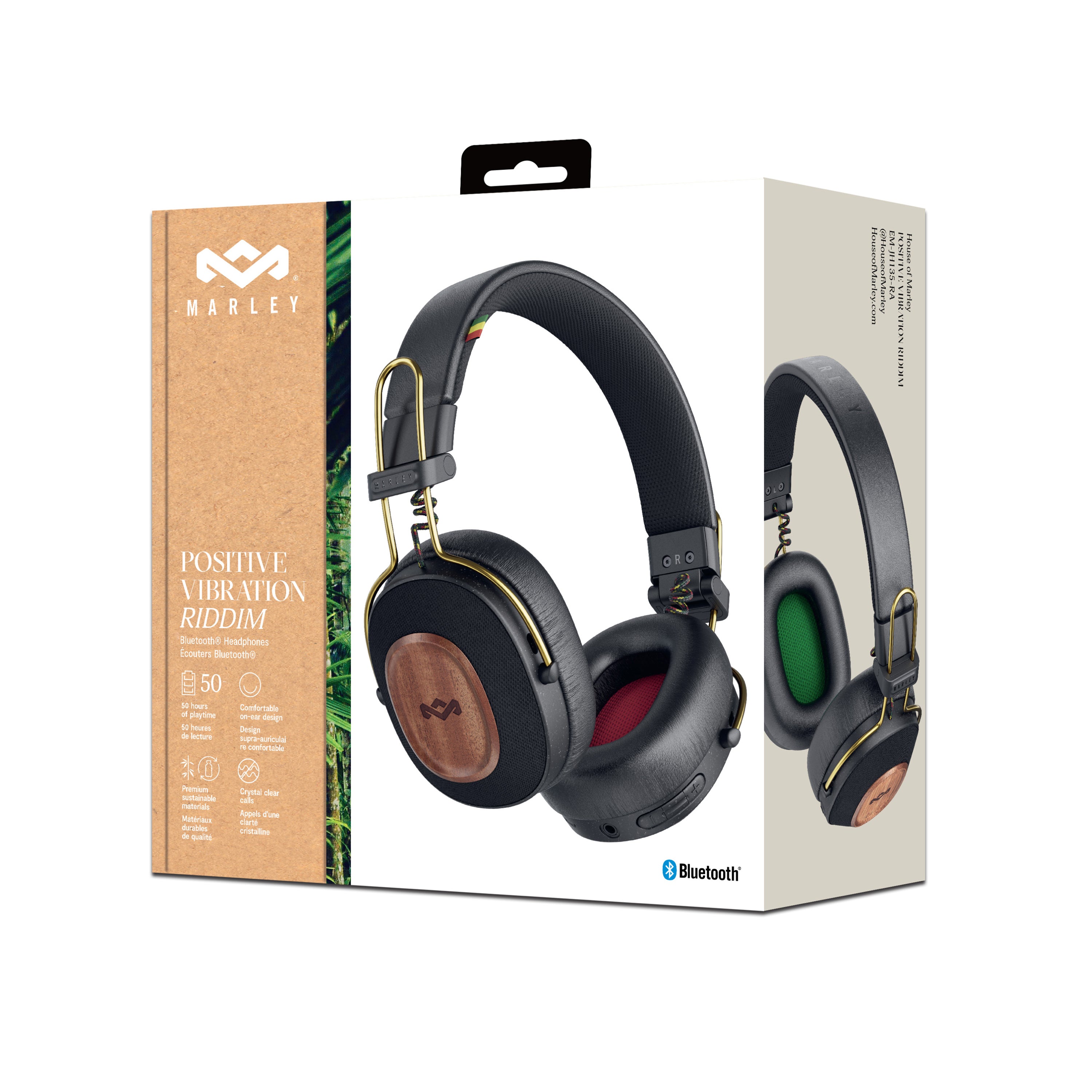 Positive Vibration Riddim Headphones | House of Marley