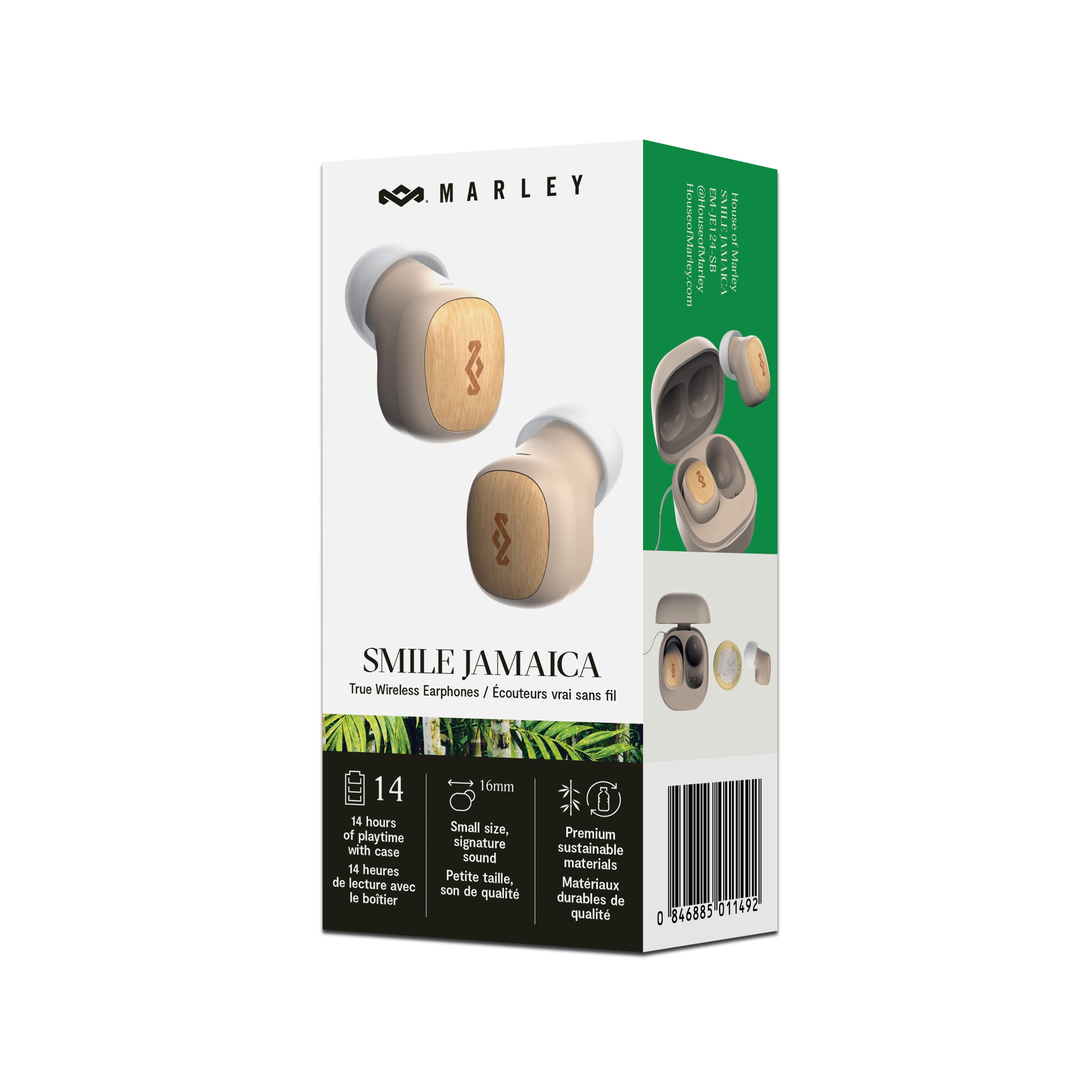 Smile Jamaica Mini True Wireless Earbuds | House of Marley