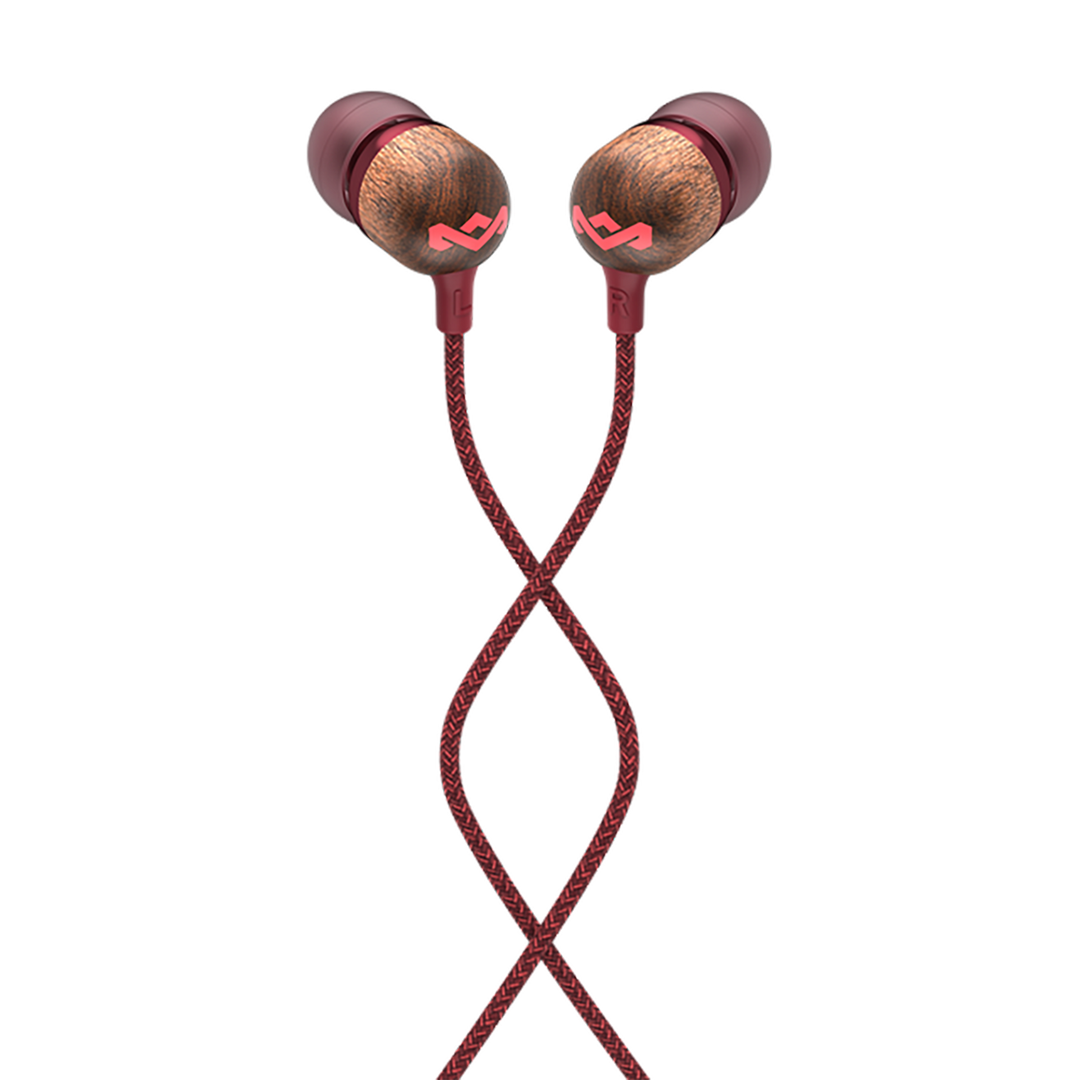 Red | Smile Jamaica Earphones