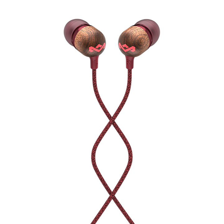 Red | Smile Jamaica Earphones