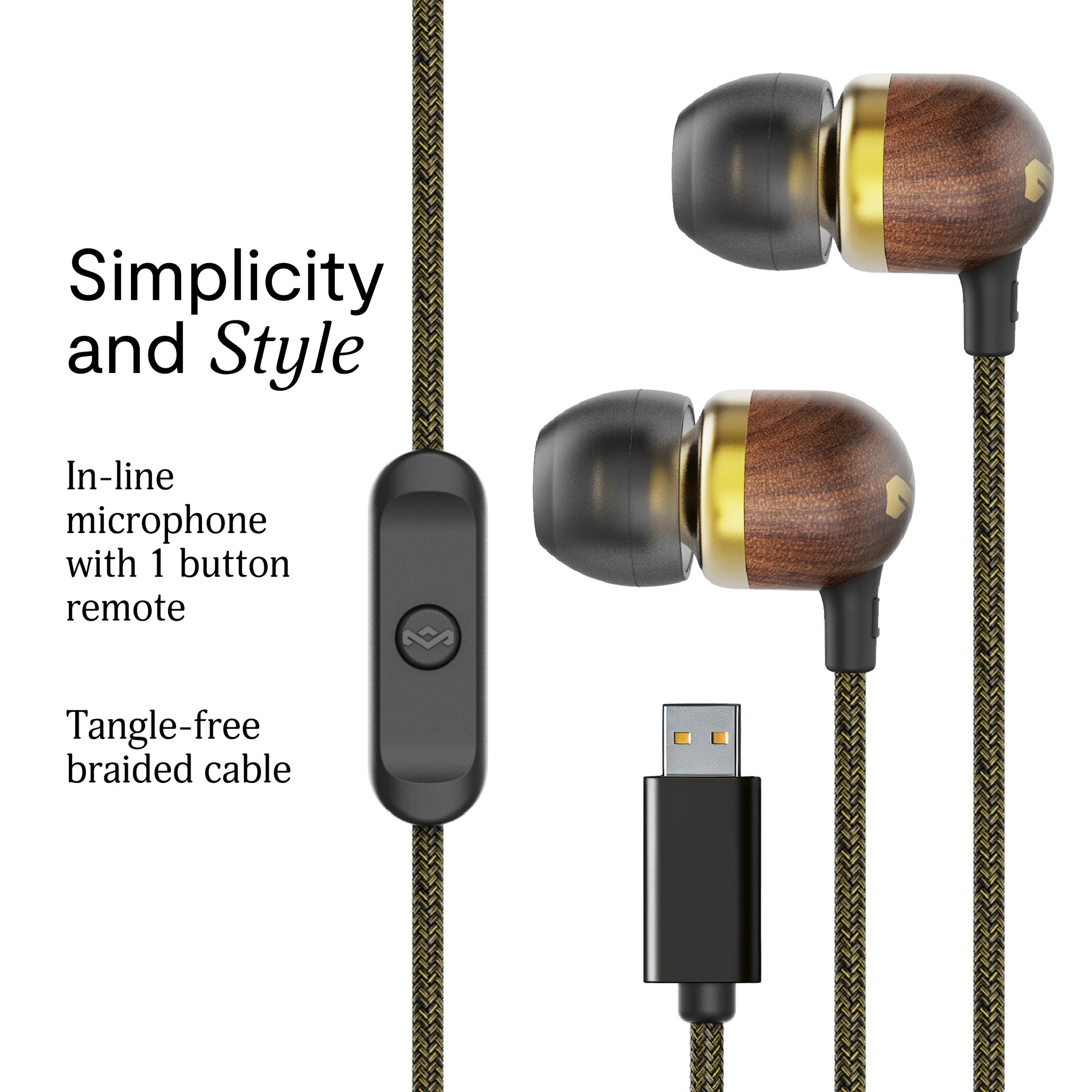 NEW! Smile Jamaica USB-C Earbuds – House of Marley