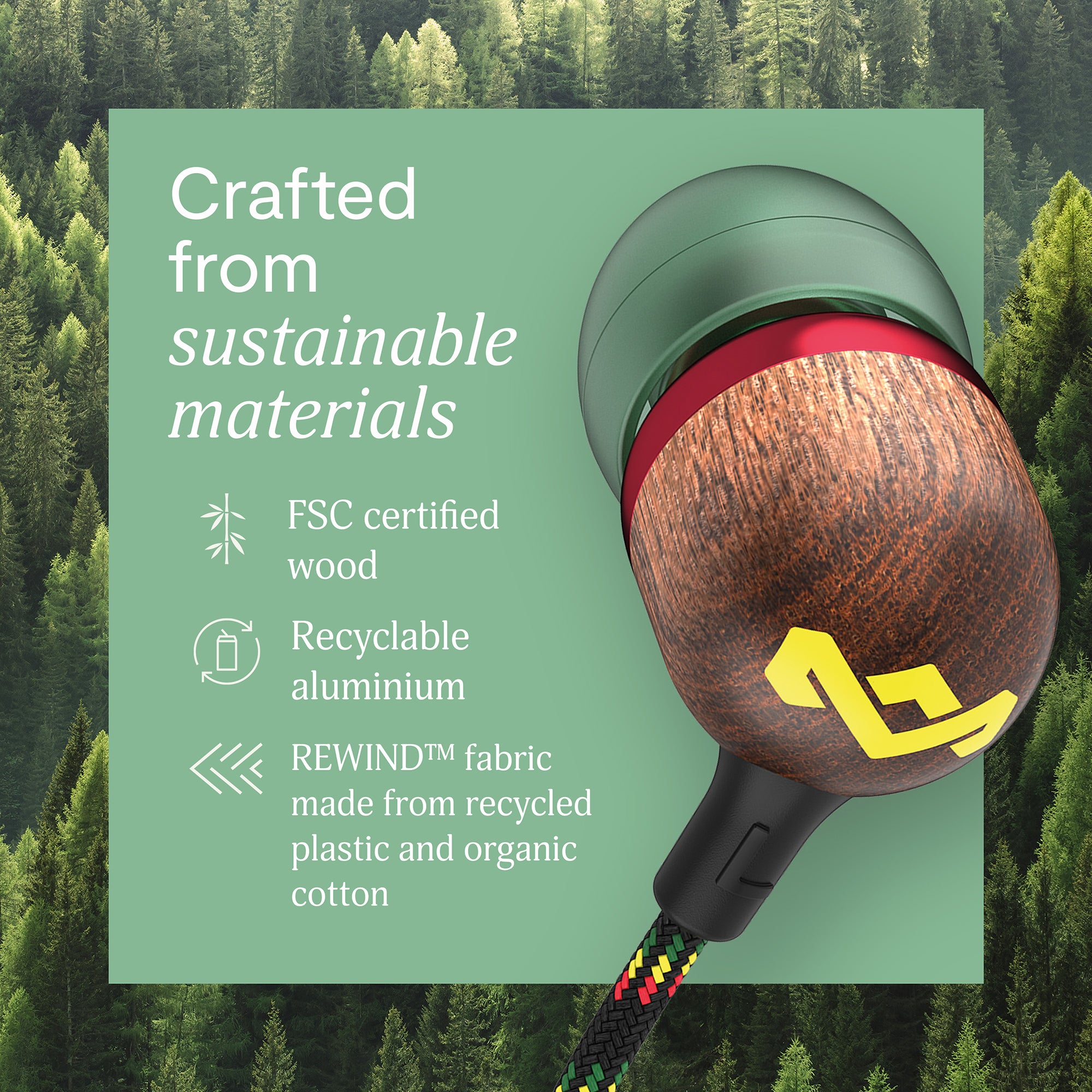 NEW! Smile Jamaica USB-C Earbuds – House of Marley