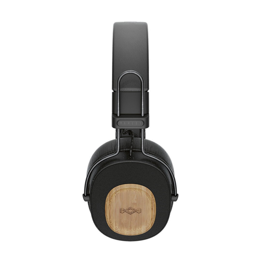 Positive Vibration Riddim Headphones | House of Marley Signature Black Positive Vibration Riddim Headphones | House of Marley Signature Black