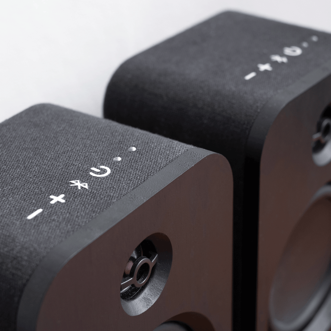 Get Together Duo Bluetooth® Bookshelf Speaker - Black Edition Get Together Duo Bluetooth® Bookshelf Speaker - Black Edition