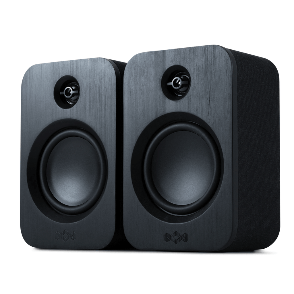 DUO TOGETHER GET MARLEY シグネチャーブラック Bookshelf Bluetooth 2 Duo Together Get Marley of House Amazon.com: スピーカー・ウーファー