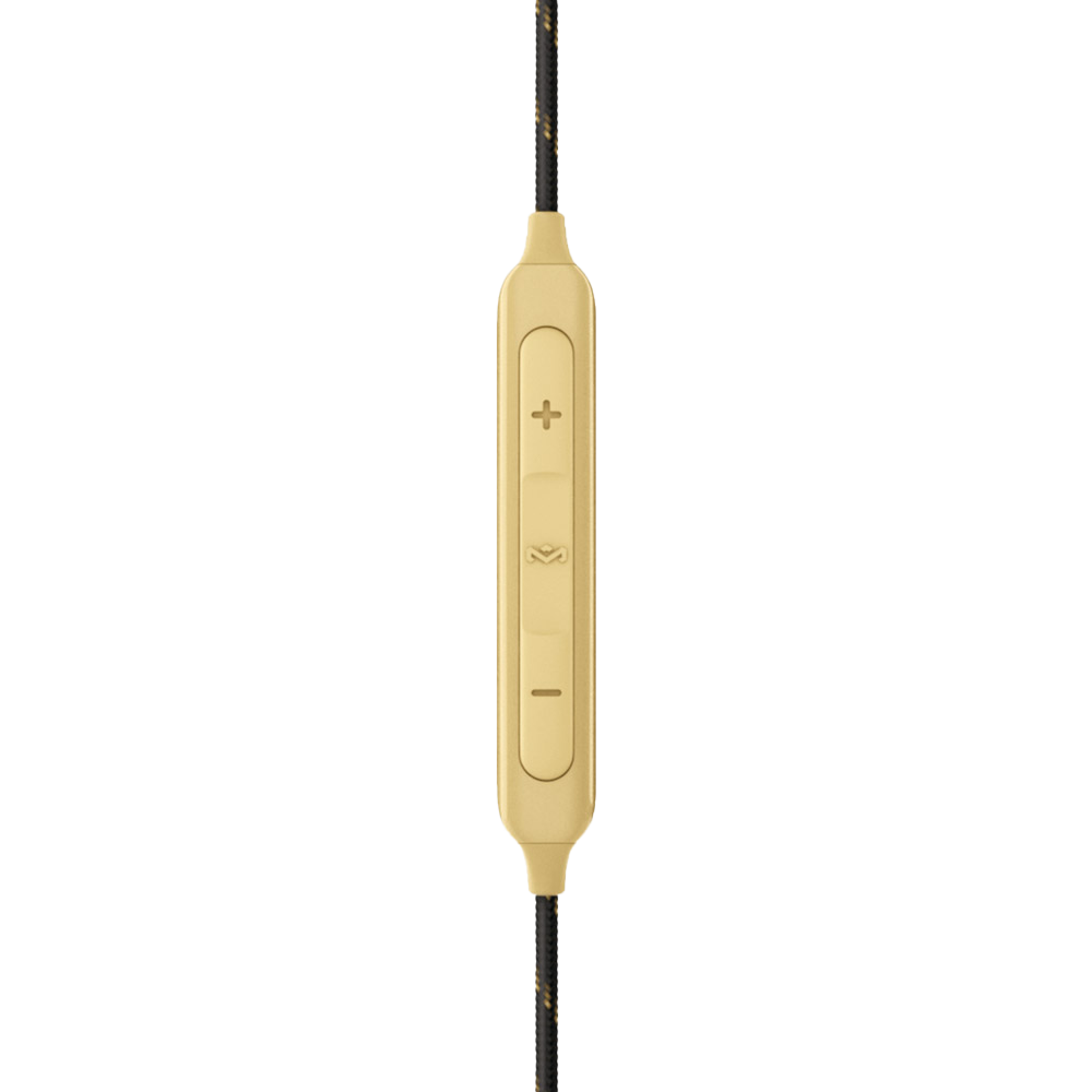 Gold | Nesta In-Ear Headphones - mic