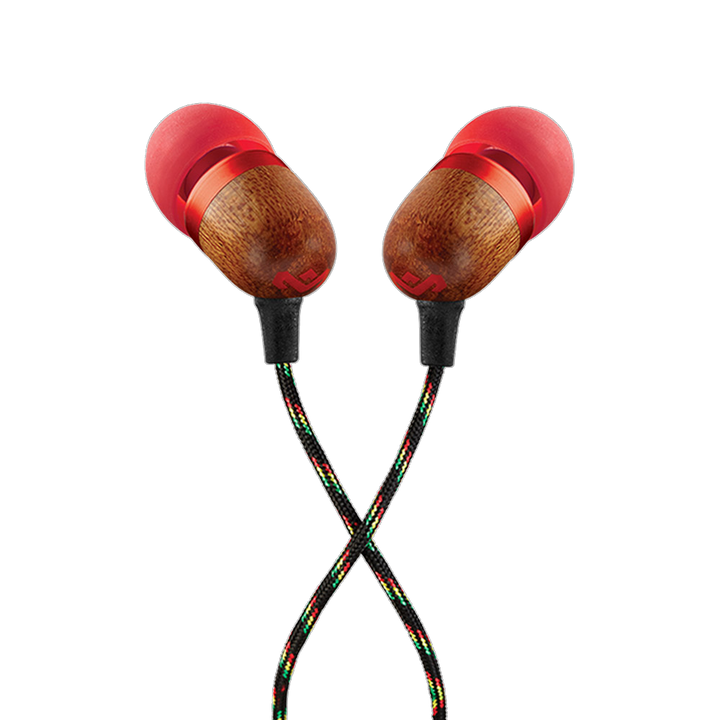 Fire | Red | Smile Jamaica In-Ear Headphones