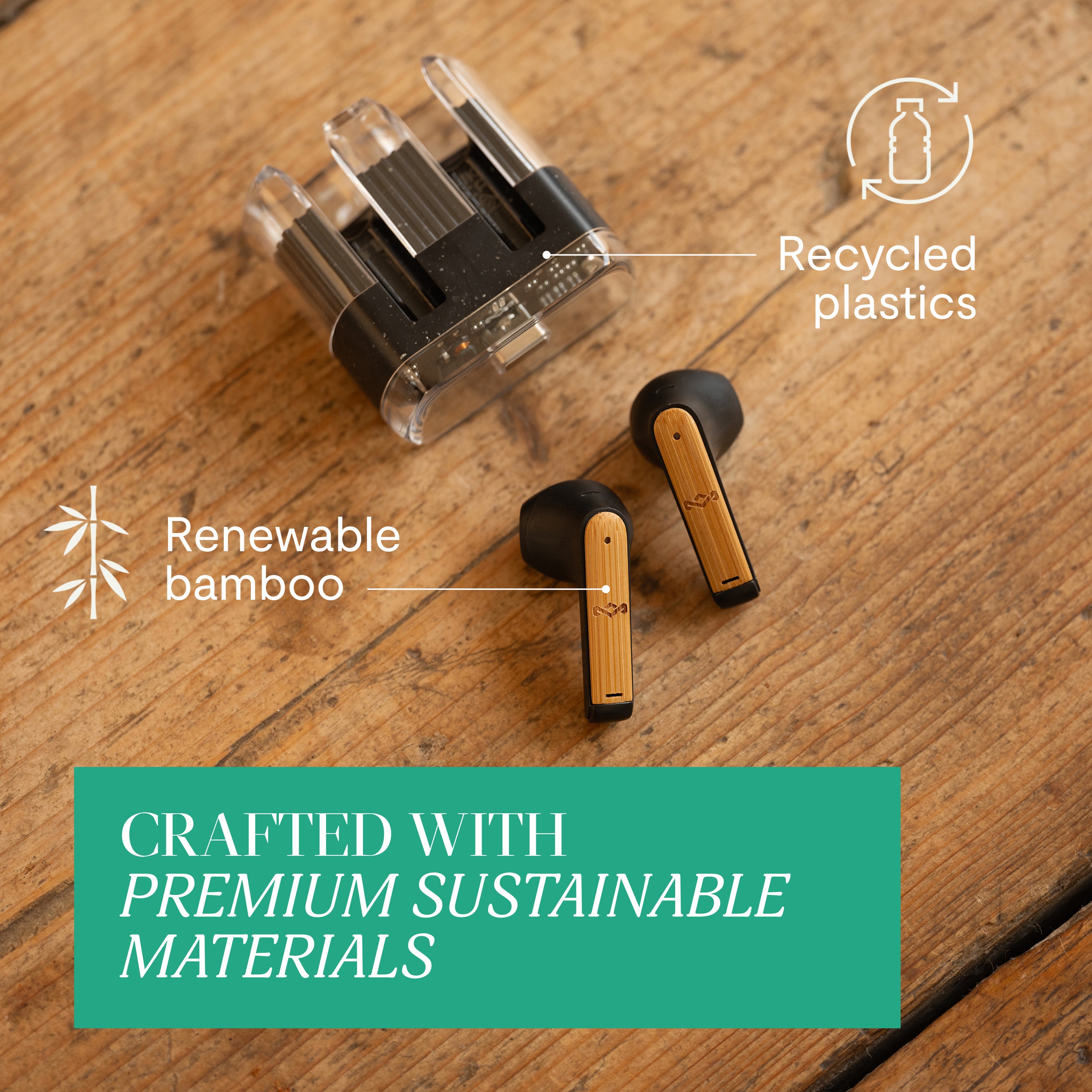 Zion True Wireless Earbuds | House of Marley