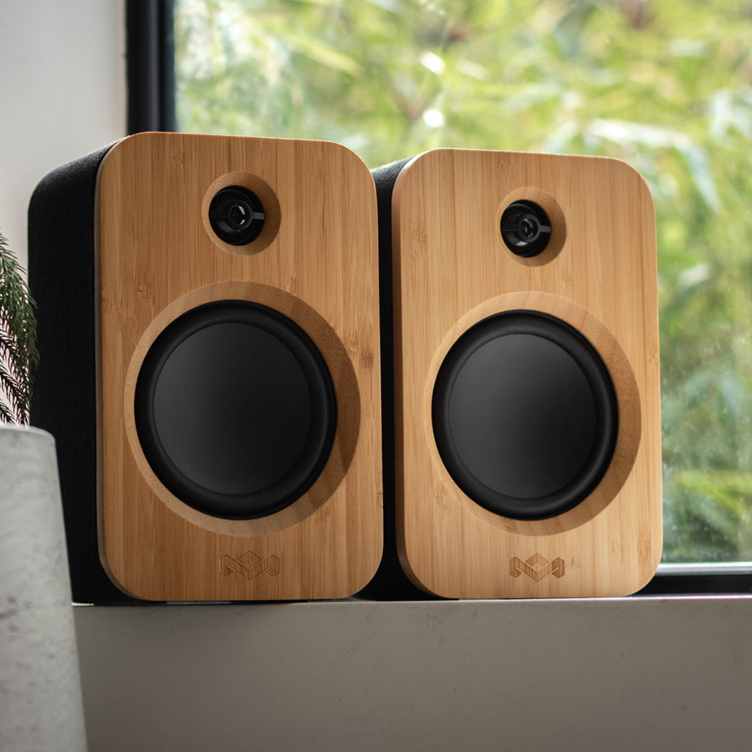 Stir It Up Wireless Turntable & Get Together Duo Bundle - Pair the House of Marley Stir It Up Wireless Turntable to our Get Together Duo Bookshelf Speakers - The House of Marley