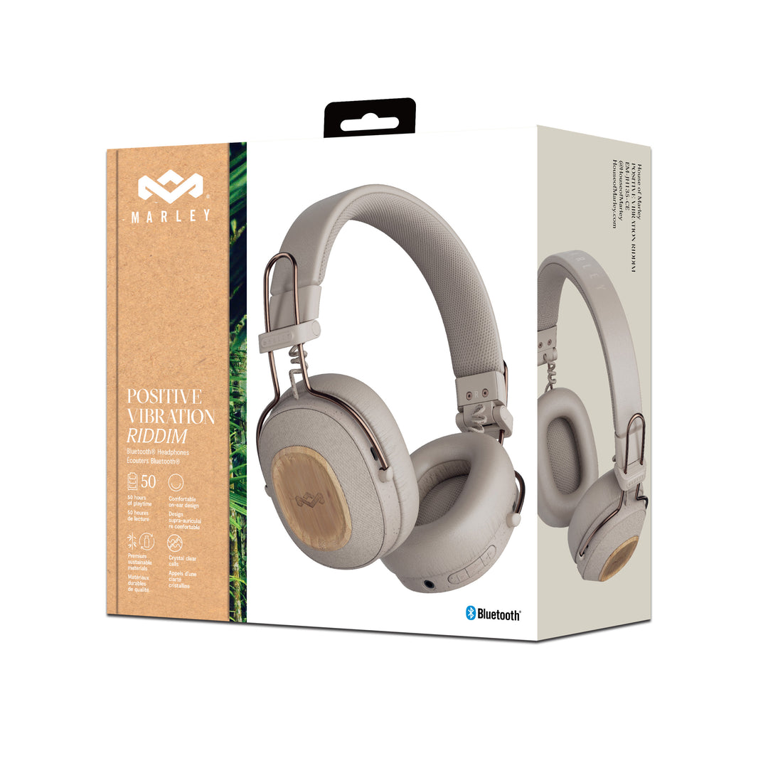 Positive Vibration Riddim Headphones | House of Marley Positive Vibration Riddim Headphones | House of Marley